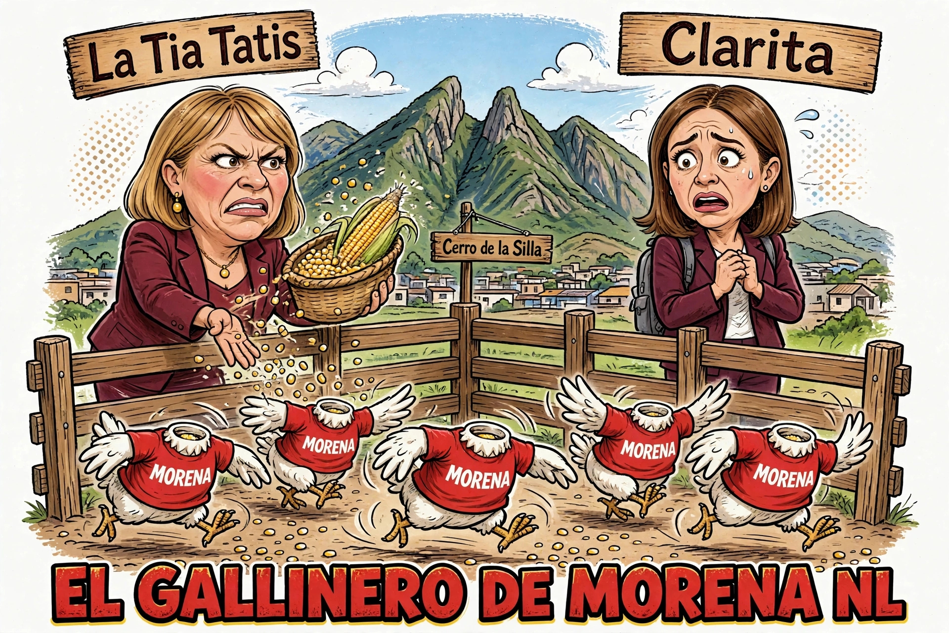 COMO EL CLIMA DE MONTERREY, LA POLÍTICA ES COSTANTE: SIEMPRE ESTA DE LA CHINGADA.