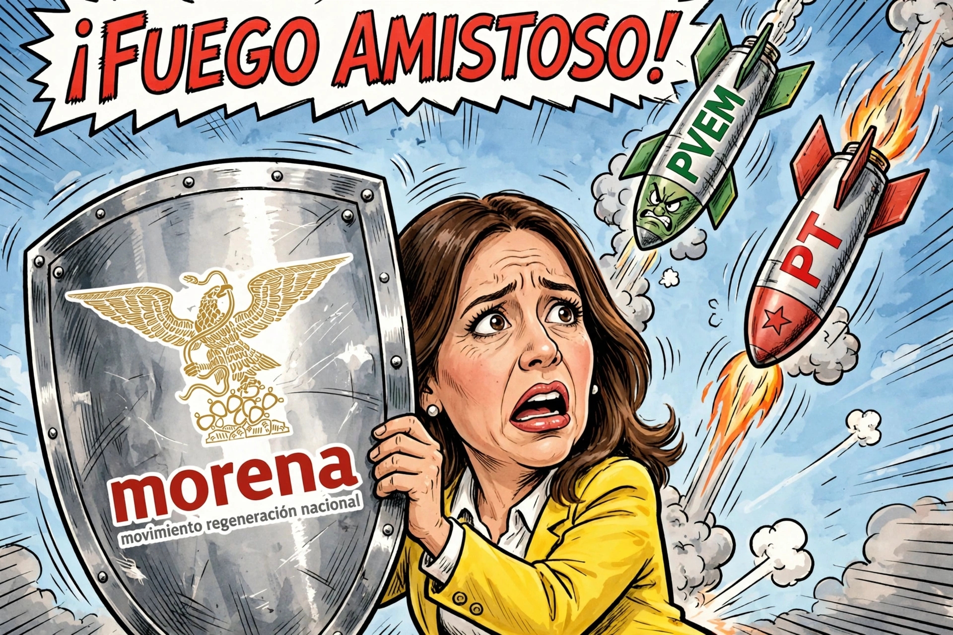 UNIFICA CLARA LUZ FLORES A TODOS EN SU C0NTRA… FUEGO AMIGO PEOR QUE EL ENEMIGO