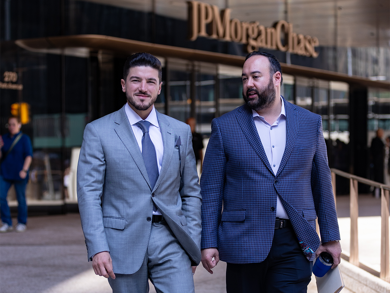 Samuel García en su gira de trabajo en Nueva York