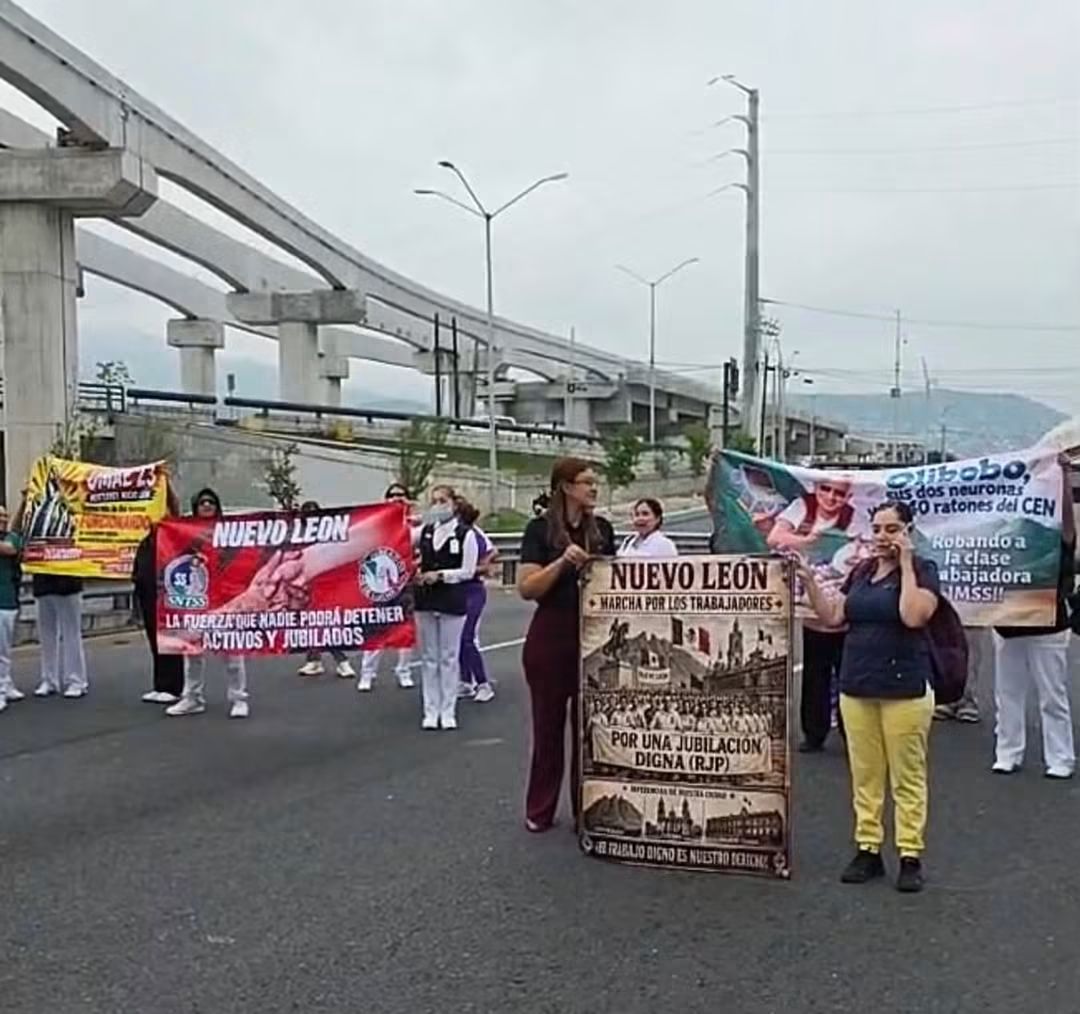 Los sindicalizados del IMSS continuaran este martes sus protestas