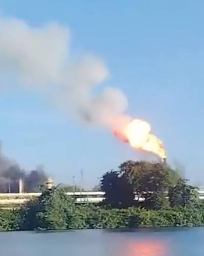 Reportan nuevo incendio en refinería de Dos Bocas